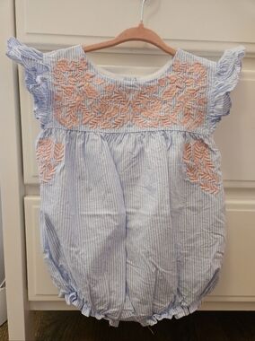 Shop Teeta Embroidery Striped Bubble- Size 24m
